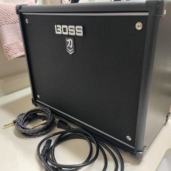 Guitar Amplifier BOSS KATANA Mk 11 And Guitar