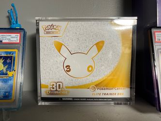 Pokemon 30th celebration etb Pokemon center