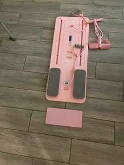 FEIERDUN Pink Fitness Board Resistance Bands