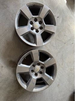 Rims - 2016 Chevy Tahoe