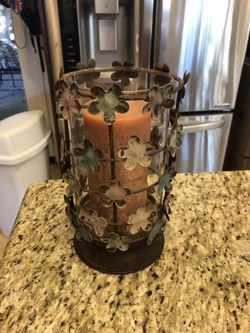 New candle holder and candle
