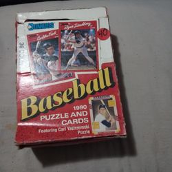 🇺🇸🥎"DONRUSS"(1990) Baseball Trading Card Box. New