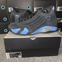 Jordan 14 Black/UNC Men’s Size 15