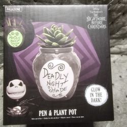 Glow In The Dark Pen And Plant Pot