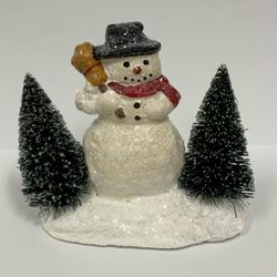 The Teena Flanner Collection 2003 Snowman Trees