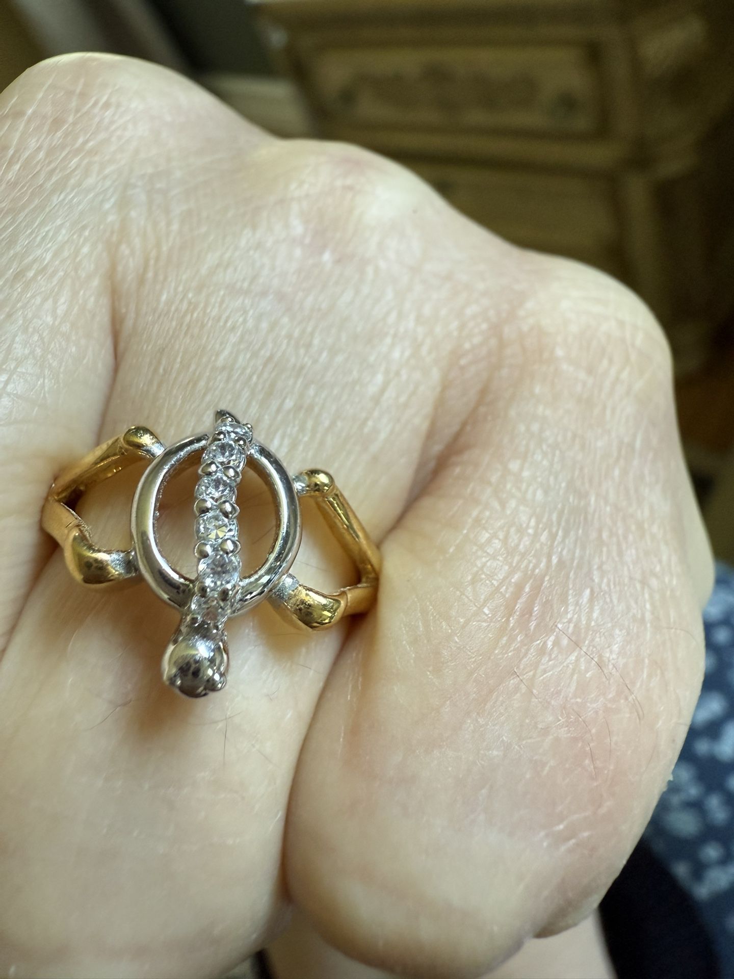 18k Gold Plated Turtle Ring