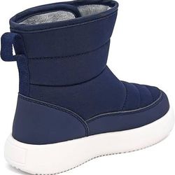 NEW Sz 10.5 WATERPROOF Toddler Insulated Winter Snow Boots Kids Girls Boys Lightweight Warm Fur Lined Little Kids