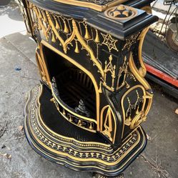 Gothic Antique Cast Iron Chimney 