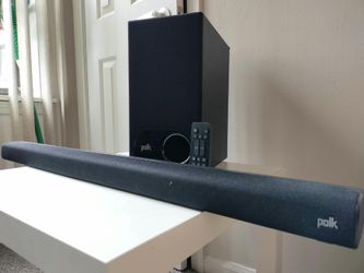 Polk Signa S2 Soundbar & Wireless Sub - Excellent Condition with Original Box - $95