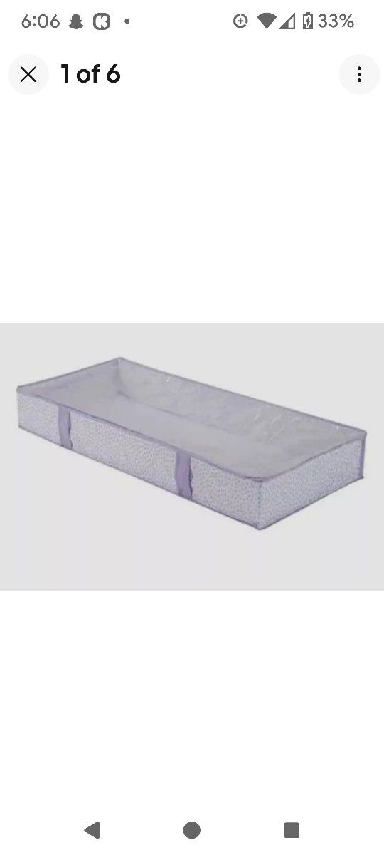 Your Zone Under Bed Storage Bag