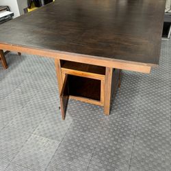 Counter Height Dining Table Set (Table + 5 Chairs)