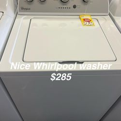 Nice Whirlpool Washer