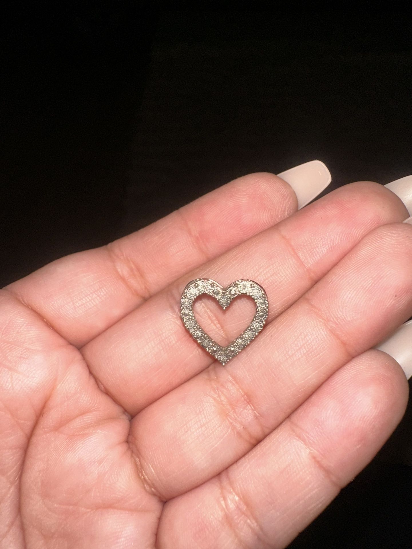 Silver Heart Charm