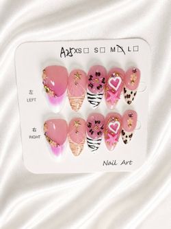 ✨ Handmade Luxury Press-On Nails | $15 | Buy 2 Get $3 Off ✨