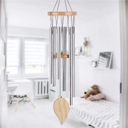 Good Luck Wind Chimes, 6 Tubes Bell Pendant For Home Decorations, Clear And Elegant Sound, Suitable For Indoor And Outdoor Use