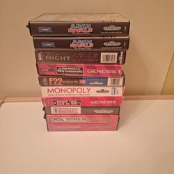 Sega Genesis Games Lot