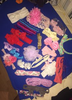 Girls headbands lotof 25