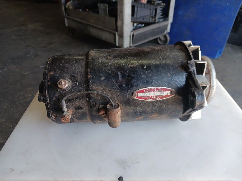 Delco Remy 12vdc Generator 1102003 Used Works