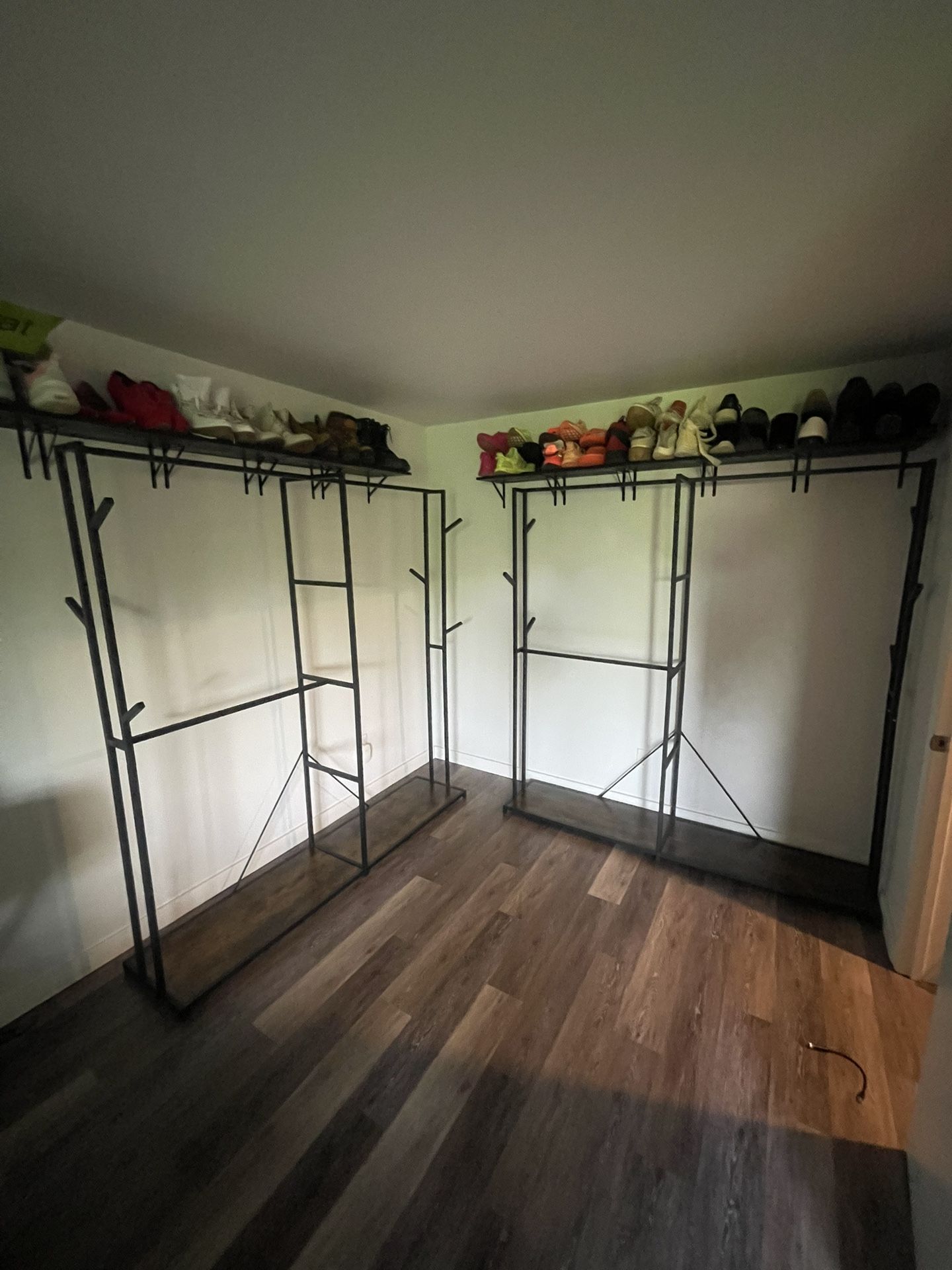 Exposed Closet/Clothing Rack