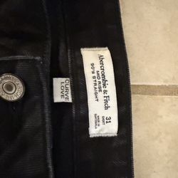 Black Straight Jean Abercrombie