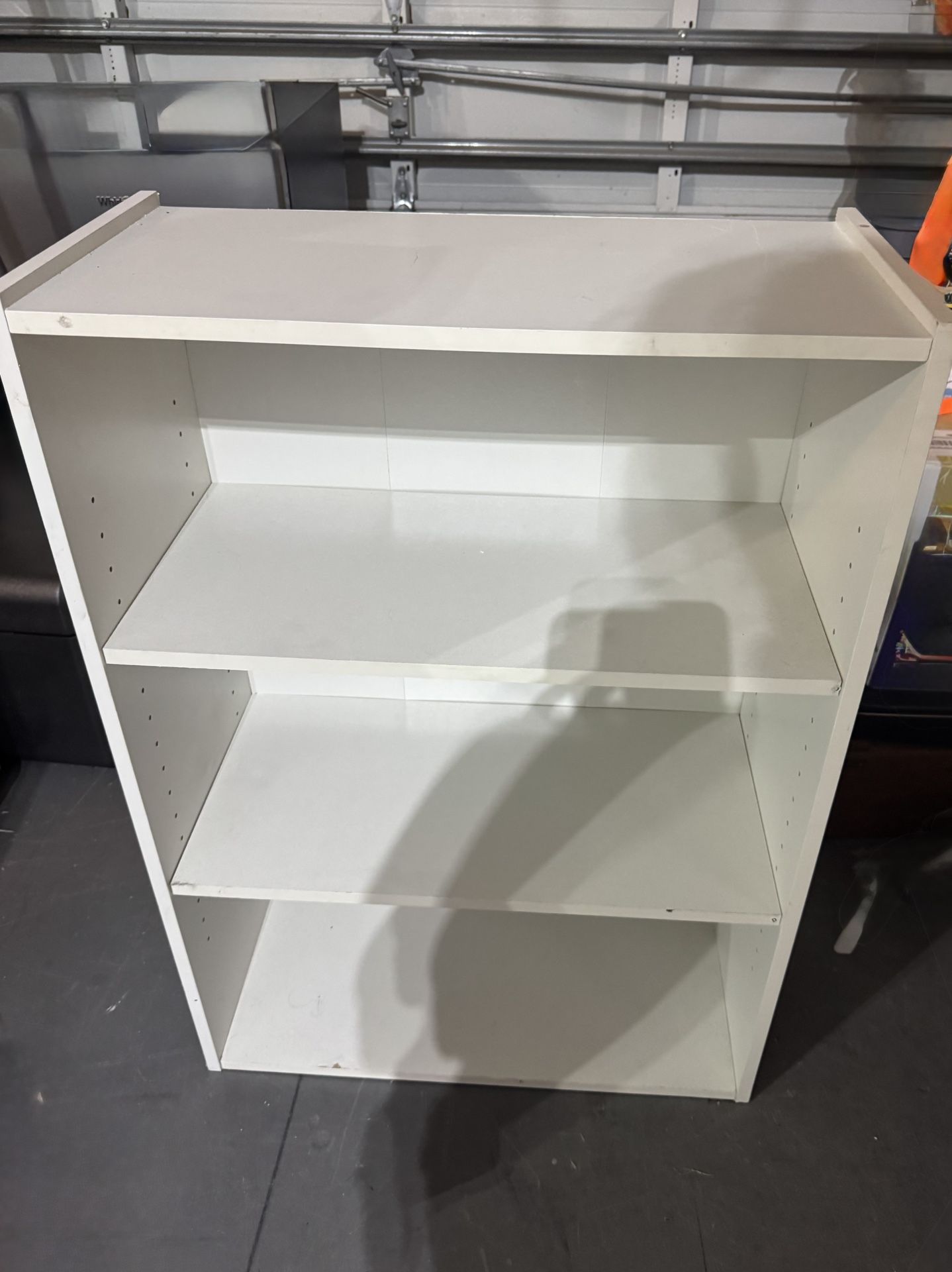 3 Shelf Bookcase White