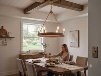 Save Over 50%: OVE Decors Kevan 6-Light Chandelier – Only $40 (Retail $99)