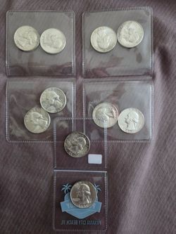 1950's Washington Quarters