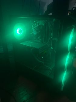 Pc for sale black with multi color