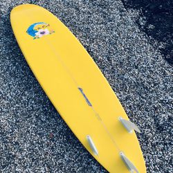 Surfboard Sale, 7’7” Hollingsworth Mid Length Funboard Surfboard For Sale