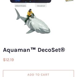 DecoPac Decorating Aquaman Cake Topper.  