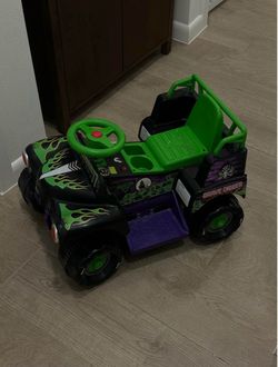 monster jam ride on