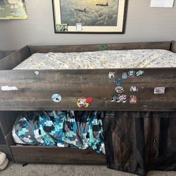 Bunk Bed With Storage And Stairs