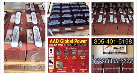 Las nuevas baterías trojan para exportación de golf car de 6volt