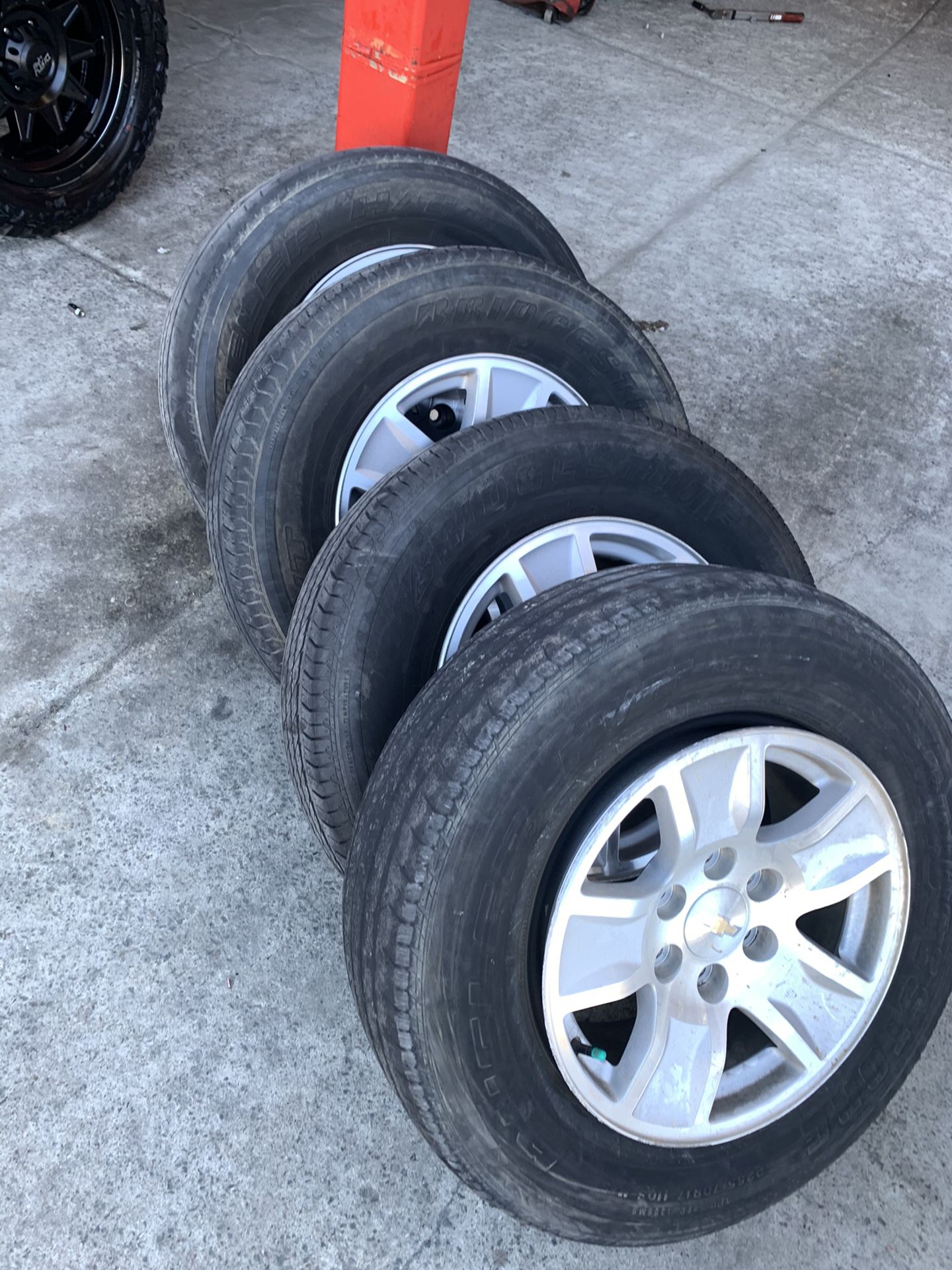 2018 Silverado wheels and tires