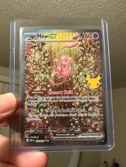 Mew ex pokemon card