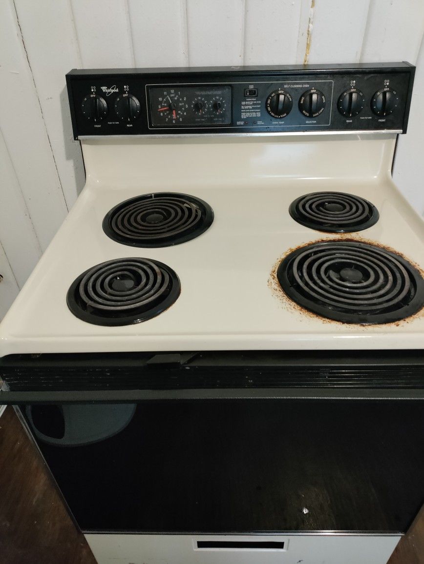 Whirlpool Pool Electric Stove