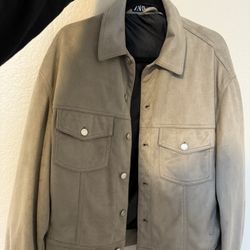 Zara Men Suede Jacket
