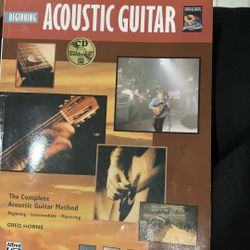 Beginning Acoustic Guitar Book 