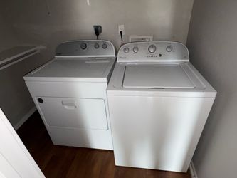 Washer and dryer