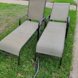 Hampton Bay  Reclining Patio Pool Cbaise Lounge Cbairs