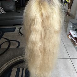 Blonde 32” Glue-less Lace Wig
