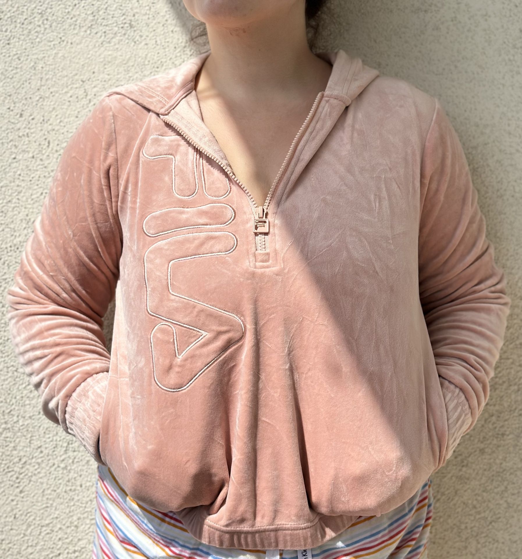 Pink Fila Jacket