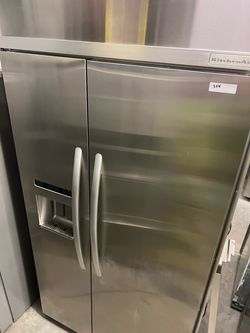 KitchenAid 48” Stainless Steel Side-by-Side Refrigerator
