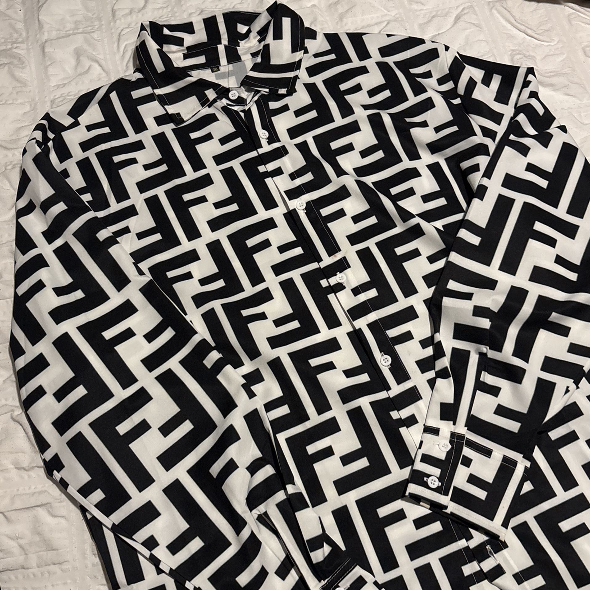 FF OVERSIZED BUTTON DOWN SHIRT