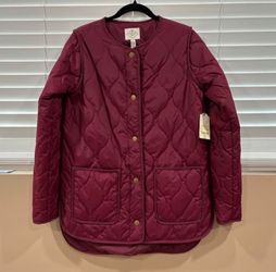 Women's St.John’s Bay Quilted Jacket with Tags