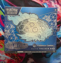 Stellar Crown Pokemon Center Elite Trainer Box