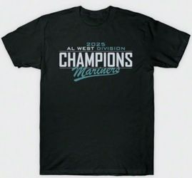 Sale***2025 Seattle Mariners division soft cotton shirts ***READ BELOW