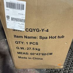 New 2/4 Person Hot Tub