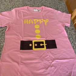 Happy dwarf Womens T Shirt Size XL