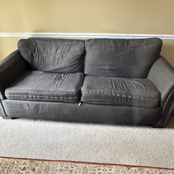 Sofa and chair with ottoman